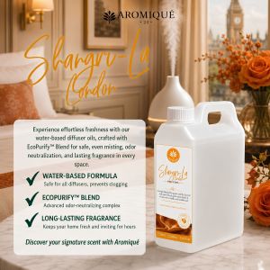 Aromique SHANGRILA LONDON Hotel Water-Based Diffuser Oil Air Freshener Scent Humidifier Premium Home