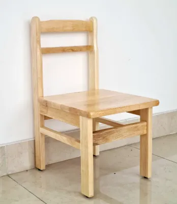 Ghế Trẻ Em Gỗ Cao Su Nhiều Kích Thước Ghế Gỗ Có Tựa Cho Bé - Hàng VN Xuất Khẩu