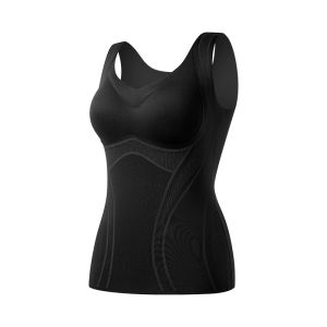 Slimming Silk Vest Slim Fit Sweater Vest Lightweight Outerwear Thickened Integrated Traceless Bottoming