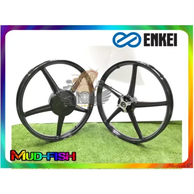 ENKEI KURADO YAMAHA EGO-LC SOLARIZ AVANTIZ NOUVO-LC SP522 SPORT RIM GOLD BLACK (1.40/1.40 X17)