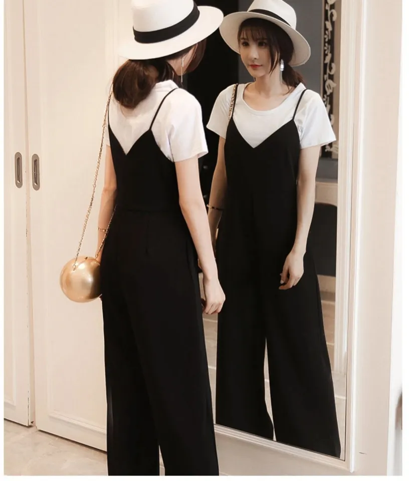 casual 2n1 jumpsuit for women summer outfit for ladies formal coordinates  elegant