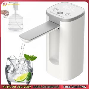 Winnereco Electric Water Pump Digital Display Electric Drinking Water Pump Automatic Water Dispenser Pump for 2-5 Gallon Bottle