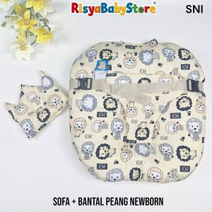 Sofa bayi newborn 2in1 set bantal peang bayi babygift set murah