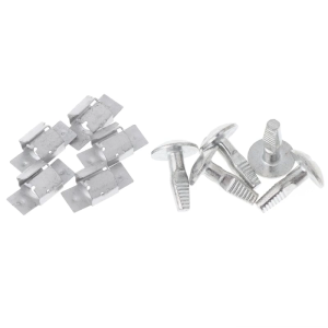 5 Pairs Engine Fitting Clips Mounting Bolt Under Cover Replacement Accessories Compatible For 206 207 406 407 806 807