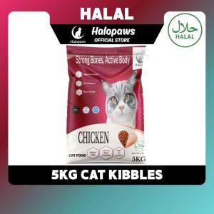 【HALAL】Chicken cat food is delicious! Healthy Fur Skin Choice 5kg 10kg | Best Price!