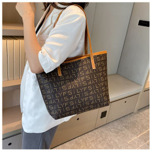 Túi tote nữ da đeo vai họa tiết bản to thời trang BAG U LYS20