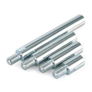 เพลาหมุนสำหรับต่อขยาย4ชิ้นเครื่องบดมุมก้านต่อเกลียวเพลาต่อเพิ่มความยาวเชื่อมต่อ