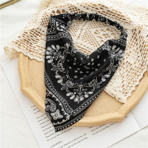 French Lace Triangle Headscarf/Soft Pastoral Style Hair Scarf/Rustic Style Headband Hair Accessories