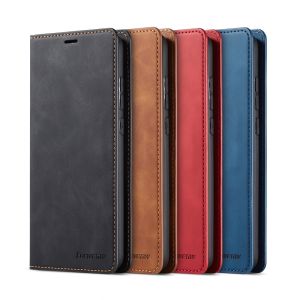 For Huawei P40 P30 P20 Pro / P40 P30 P20 Lite / Nova 7i Phone Case Magnetic High Quality Leather Wallet Card Slot Flip Cover Casing