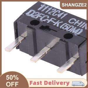 【E-WOITD】 2pcs Chuột vi chuyển đổi D2FC-F-7N 10m 20m D2FC-F-K(50m) -RZ d2f D2F-01 D2F-01F D2F-L D2F-01L D2F-FL D2F-F-3-7