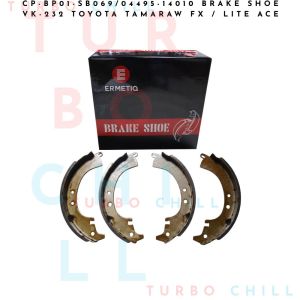 CP-BP01-SB069/04495-14010 BRAKE SHOE VK-232 Toyota Tamaraw FX / Lite ace