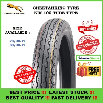 TAYAR CHEETAHKING KIN100 *DUNLOP TT100* - 70/90-17 80/90-17 TUBE TYPE TYRE