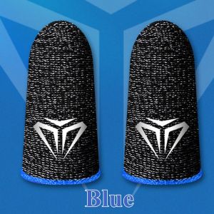 LITTLEX 1 Pair Di động Thoáng khí Không thấm mồ hôi Cũi ngón tay Trò chơi Găng tay đầu ngón tay Chống trượt Màn hình cảm ứng