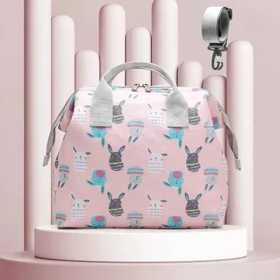 Mummy Bag Baby Diaper Bag Shoulder Bag Waterproof Stroller Bag Large Capacity Travel Bag Fashion Travel Bag Food Bag