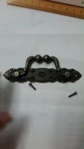 Pemegang Laci Kabinet Antik Pemegang Pintu Gangsa Tombol Tarik Penyolek Dada/ Antique Cabinet Drawer Handle Bronze Door Handle Chest Dresser Vintage Pull Knob