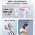 Máy MátXa Cổ Vai Gáy, Máy massage toàn thân xoa bóp giảm đau mỏi cơ, máy mát xa, gối massage cổ vai gáy, cột sống, mô phỏng kỹ thuật massage Số 8. 