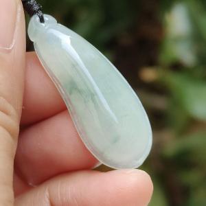 Water Essence Jade Pendant 💧- Fluid Prosperity (Sku: pendant432)