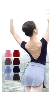 DanceS Women Girls Ballet Dance Skirt Side Split Ballerina Practice Skirts
