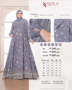 GAMIS SEPLY NOURA 08 DRESS TERBARUU DAILY KASUAL KEKINIAN KONDANGAN KULIAH ARISAN TERMURAHHH