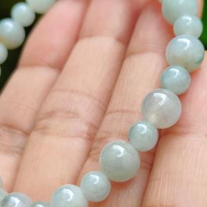Harmony Bead Bracelet – Five Elements in Natural Jadeite (94% Perfection HJ2401055864 Sku: bracelet45)