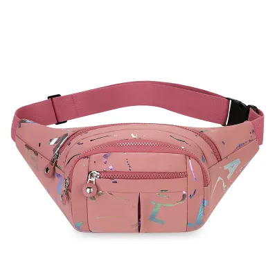 【⏰Wholesale】Women Waist Bag Crossbody Sports Chest Bags Waterproof Messenger Bag Storage Sling Belt