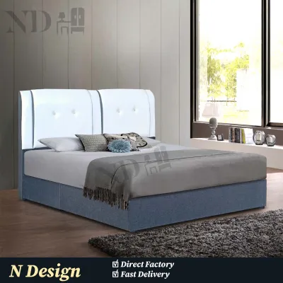 {N Design} Single / Super Single / Queen / King Divan + Headboard Only / Katil Single / Katil Queen / Bedframe Queen/ Single Bedframe / Katil Murah (Mattress / Tilam not include)