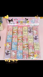 Kad Lukisan Gores Kuromi Melody Scratch Painting Card DIY Shiny Scratch Art Note Pad Art Craft Gift