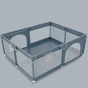 คอกเด็ก พับเก็บได้ ปลอดภัย 65cm สวยทนแข็งแรงเจ้า คอกกั้นเด็กตาข่าย วัสดุผ้าอ๊อกซ์ฟอร์ด มีประตู ระบายอากาศ ทนทาน ปลอดภัย