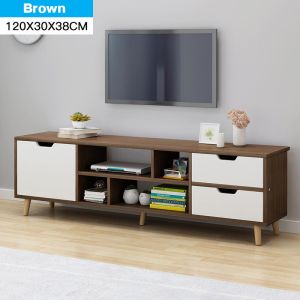 47/55 Inch Heightened TV cabinet  3 Layers 120/140cm TV RACK table Wooden TV stand Cabinet For Living Room Apartment