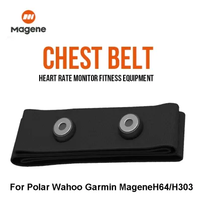 Magene Strap Heart Rate Sensor Monitor Belt Bluetooth Ant Gym Equipment Garmin Bryton Sports Band