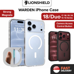 (SG) LionShield iPhone 18 Pro Max/18 Pro/Duo/17 Pro Max/17 Pro/17/16/15/14/13/12/17e/17 Air/16e Magsafe Warden Case Phone Casing Hard Cover