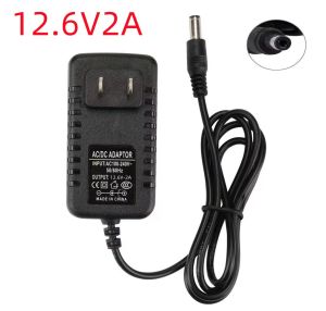 DC อะแดปเตอร์ Adapter 12.6V 2A 2000mA หม้อแปลง อแดปเตอร์แปลงไฟ 5.5X2.5mm (Black)