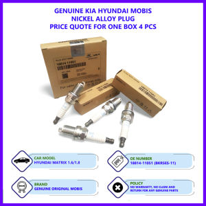 Hyundai Matrix 1.6 / 1.8 Genuine Hyundai Mobis Spark Plug (18814-11051)