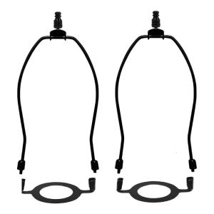 Pack of 2 Lamp Shade Harp Holder Support Bracket Set Lamp Part Light Accessory Hardware Texture for E26 Light Bases