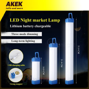 DC5V 20w/40w/60w LED Lights USB Rechargeable Emergency Light Wireless Multifunction Portable Light for Outdoor Camping Lamp Three-speed Dimming Tube Light
