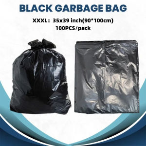 100pcs Trash Bags / Garbage Bags(S M L XL,XXL)Biodegradable Thick Trash Bag Garbage Bag Black Rub