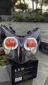 REFLEKTOR LAMPU DEPAN SUPRA X 125 BATMAN BILED MINI LED. 