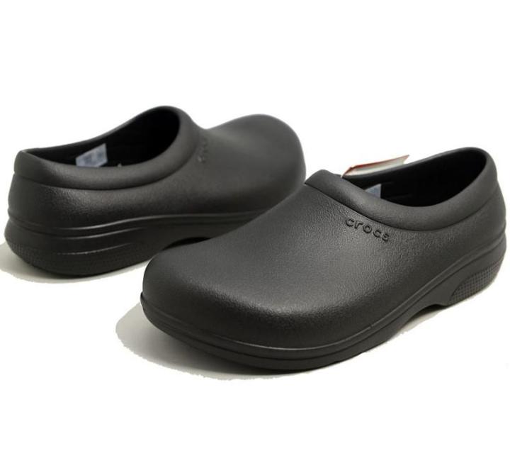 Croc Clock รองเท้าเชฟ รองเท้ากันลื่น รองเท้าใส่ทำงานในครัว Crocs On-The-Clock Work ...