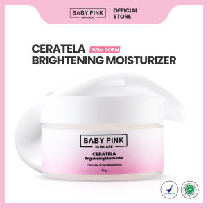 Baby Pink Skincare - Ceratela Series 3In1 Moisturizer 50gr (Day & Night) | Ceramide+CICA+Niacinamide | Skin Berrier Menenangkan Kulit Melembabkan & Mencerahkan