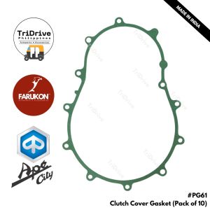 Piaggio Ape City Clutch Cover Gasket - 1A011940 (Set of 10pcs.)