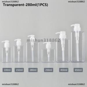 mishun318862 100-650ml Square Bottle Liquid Soap Whipped Mousse Points Bottling Shampoo Lotion Shower Gel Pump Bottlesnding Soap Dispenser