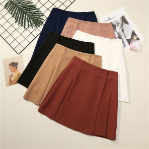 COD fashion skirt Korean version of womens clothing high waist anti-light A-shaped skirt irregular pleated skirt wholesale 66112026 new products