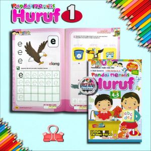 [SJ] Buku Pandai Menulis Angka dan Huruf