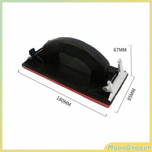 M.Grocer. Handheld Sandpaper Sheet Frame Holder Anti-slip Hand Sandpaper Holders Plastic Practical