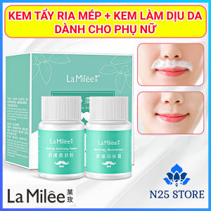 Kem Tẩy Lông Ria Mép La Milee Dành Cho Nữ Giúp Tẩy Sạch Lông Vùng Ria Mép Chân Mày Lông Tay Lông Chân – Chiết Xuất Từ Nha Đam Cây Phỉ