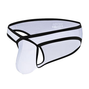 CMENIN ADANNU 1Pcs กางเกงในชายผ้าฝ้ายแห้งเร็ว Jockstrap Ins สไตล์กางเกงในชายกางเกง AD7205