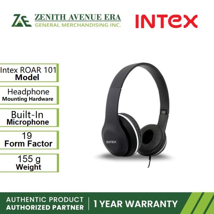 Intex ROAR 101 Wired Headset Lazada PH