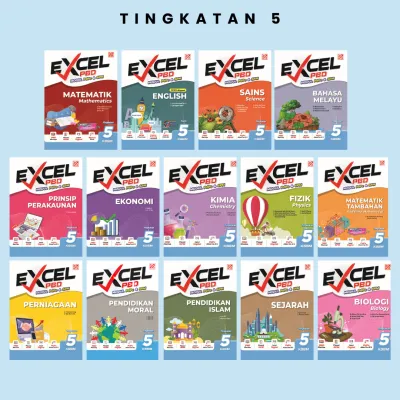 [BS] Pelangi Buku Latihan 2026 Excel PBD (KSSM) Tingkatan 4/5 Modul Pentaksiran Bilik Darjah