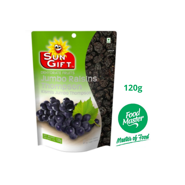 Sungift Jumbo Raisins Thompson 120g ( Free Premium Packing ) | Lazada
