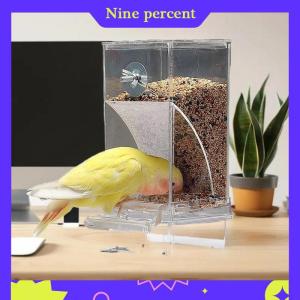 Nine percent กล่องให้อาหารนกขนาดเล็กขนาดกลาง กล่องให้อาหารนกที่ทนทาน